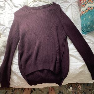 Burgundy lululemon sweater